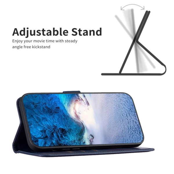 BINFEN COLOR Flip Case for Motorola Moto G24, Blue 2