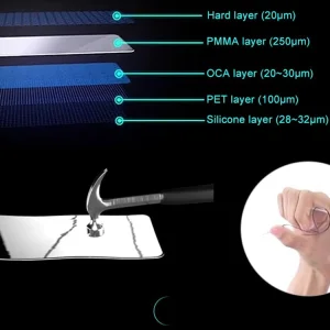 Glass Protector Full Glue Hard Ceramic for iPhone 12 / 12 Pro, Black 3