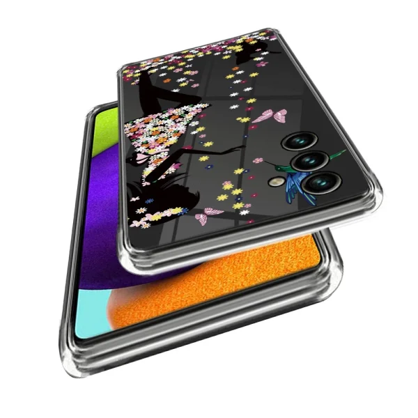 Silicone case for Samsung Galaxy A55 5G, Color Fairy 2
