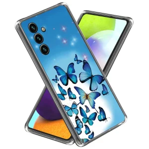 Силиконов калъф за Samsung Galaxy A55 5G, Сини пеперуди