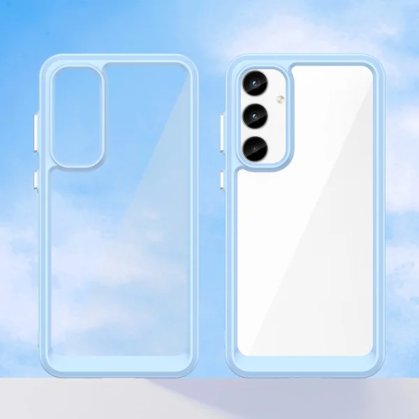 Shockproof Acrylic Case for Samsung Galaxy A35 5G, Blue 2