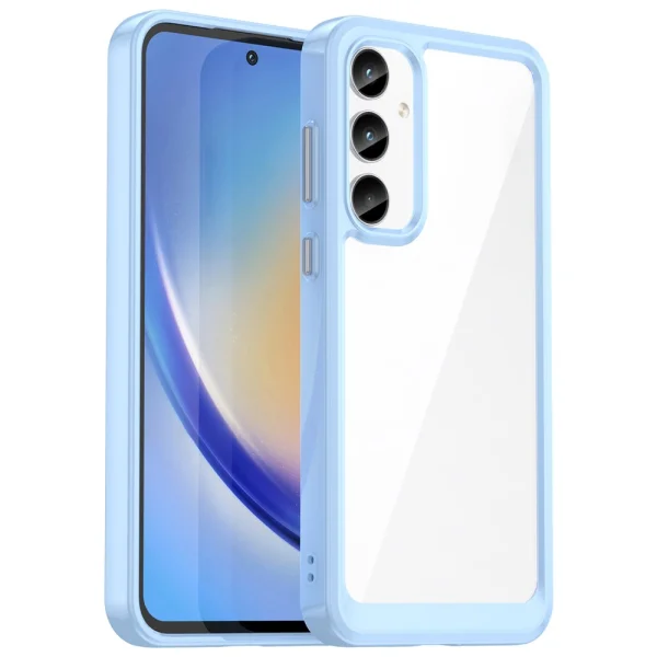 Shockproof Acrylic Case for Samsung Galaxy A35 5G, Blue 1