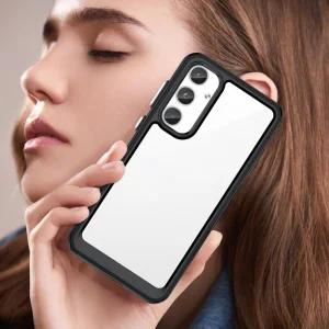 Shockproof Acrylic Case for Samsung Galaxy A55 5G, Black 6