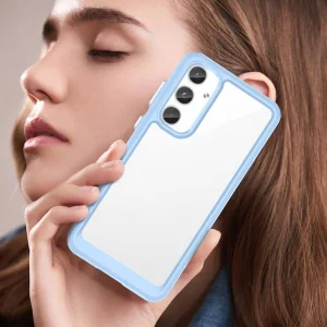 Shockproof case Acrylic for Samsung Galaxy A55 5G, Blue 6