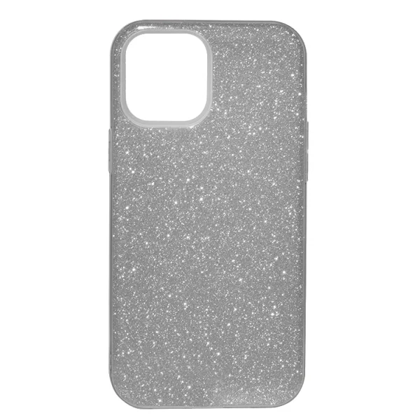 Shockproof Case Shining for iPhone 12 Pro Max, Silver 1
