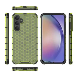 Удароустойчив калъф Shock Absorber за Samsung Galaxy A35 5G, Зелен 4