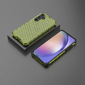 Удароустойчив калъф Shock Absorber за Samsung Galaxy A35 5G, Зелен 3
