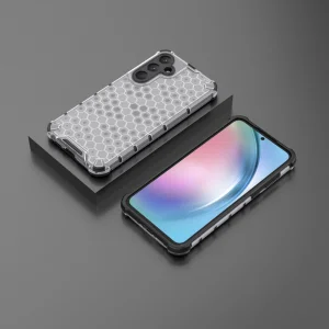 Shock Absorber Shockproof Case for Samsung Galaxy A55 5G, Gray 3