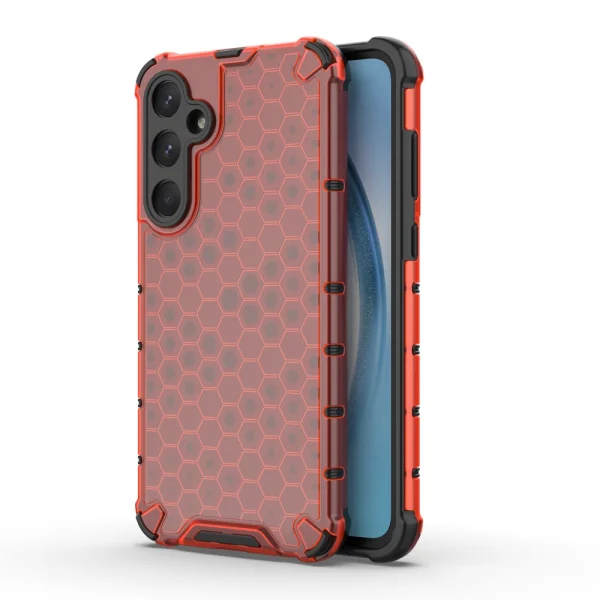 Shock Absorber impact-resistant case for Samsung Galaxy A55 5G, Red 1