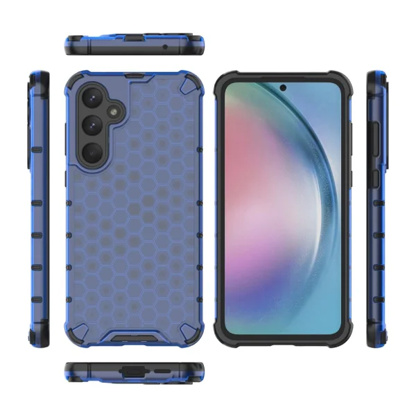 Удароустойчив калъф Shock Absorber за Samsung Galaxy A55 5G, Син 4
