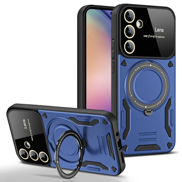 Shockproof Compatible MagSF Case for Samsung Galaxy A35 5G, Blue 1