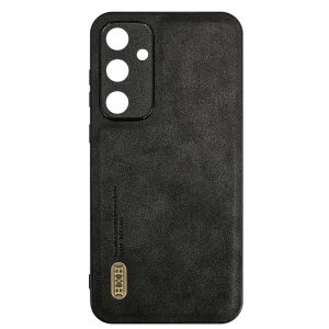Удароустойчив калъф Retro Style Leather за Samsung Galaxy A35 5G, Черен 3