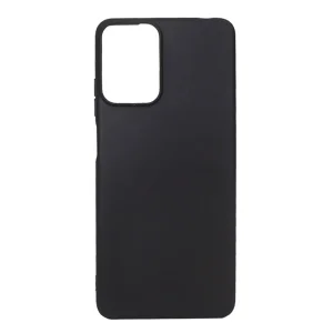 Силиконов калъф Matte за Motorola Moto G24, G04, Черен 3