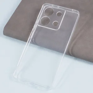 Силиконов калъф за Xiaomi Redmi Note 13 5G, Прозрачен 4
