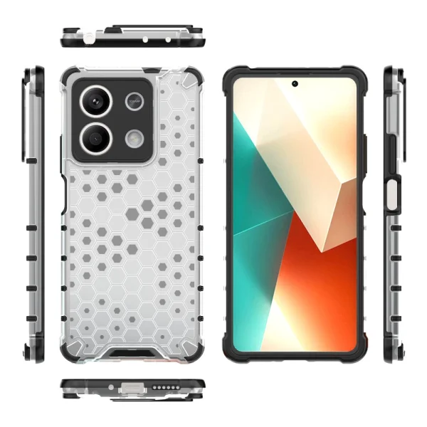 Shockproof case Shock Absorber for Xiaomi Redmi Note 13 5G, Gray 3
