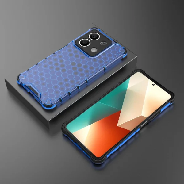 Shockproof case Shock Absorber for Xiaomi Redmi Note 13 5G, Blue 3