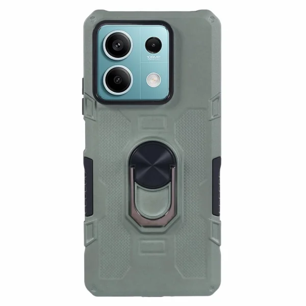 Shockproof Case Kickstand Ring for Xiaomi Redmi Note 13 5G, Green 1