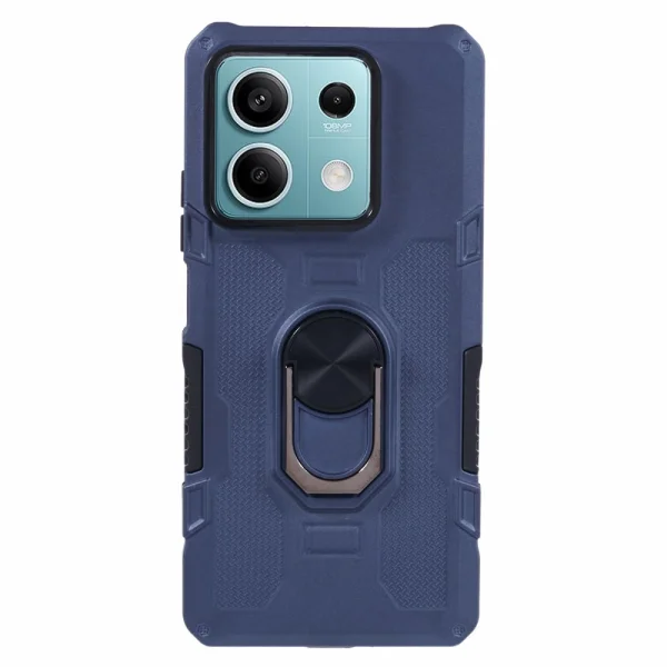 Shockproof Case Kickstand Ring for Xiaomi Redmi Note 13 5G, Blue 1