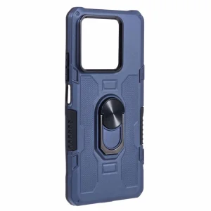 Shockproof Case Kickstand Ring for Xiaomi Redmi Note 13 5G, Blue 3