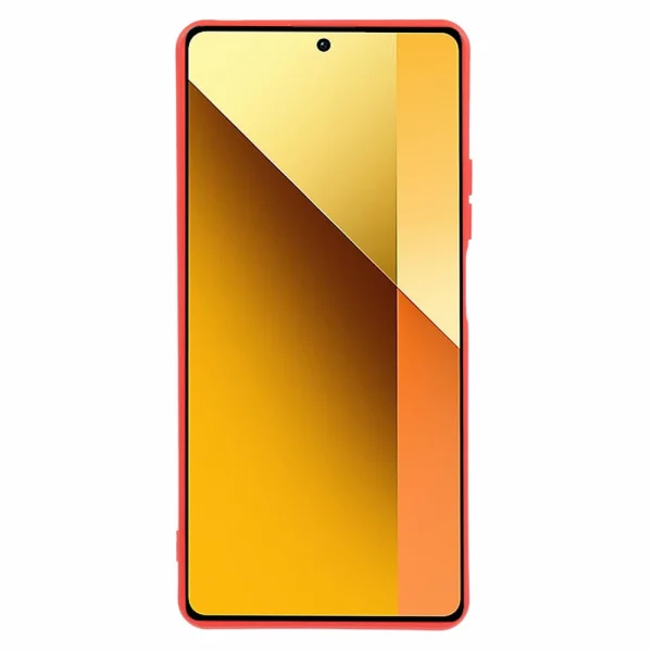 Silicone Lite silicone case for Xiaomi Redmi Note 13 5G, Red 2