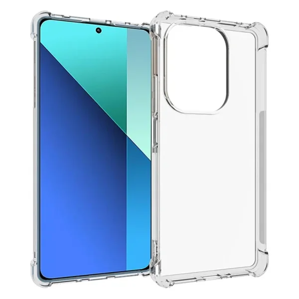 Anti-drop Silicone Case for Xiaomi Redmi Note 13 5G, Transparent 1