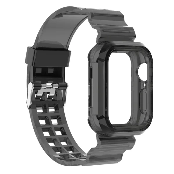 Silicone Strap Apple Watch Series 9 Series, 8, 7 41mm, Black 1