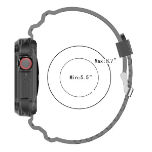 Silicone Strap Apple Watch Series 9 Series, 8, 7 41mm, Black 3