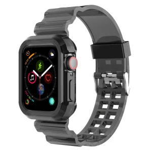 Silicone Strap Apple Watch Series 9 Series, 8, 7 41mm, Black 5