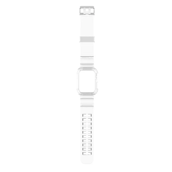 Silicone Strap Apple Watch Series 9 Series, 8, 7 41mm, Transparent 2