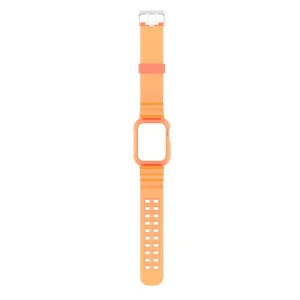Silicone Strap Apple Watch Series 9 Series, 8, 7 41mm, Orange 5