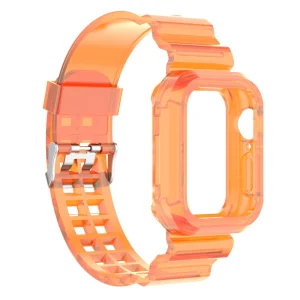 Silicone Strap Apple Watch Series 9 Series, 8, 7 41mm, Orange