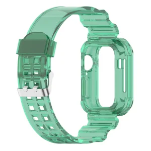 Силиконова каишка Apple Watch Series 9 Series, 8, 7 41mm, Зелен 4