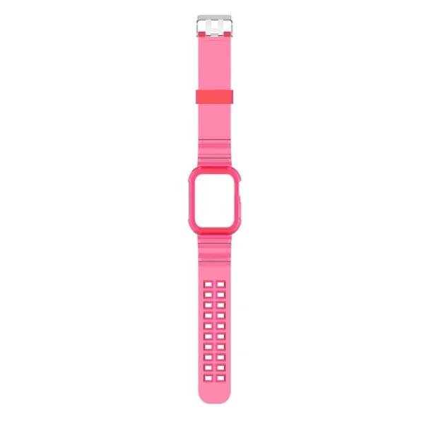 Silicone Strap Apple Watch Series 9 Series, 8, 7 41mm, Pink 5
