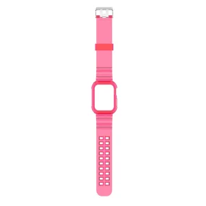 Silicone Strap Apple Watch Series 9 Series, 8, 7 41mm, Pink 5
