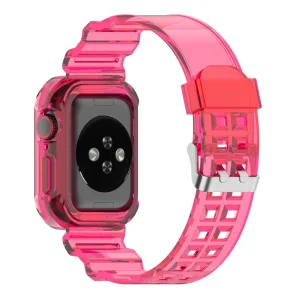 Silicone Strap Apple Watch Series 9 Series, 8, 7 41mm, Pink 3