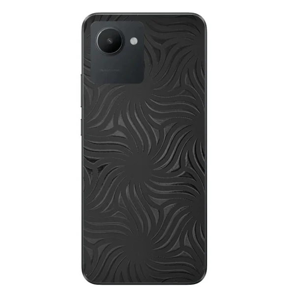 Фолио протектор за гърба на Realme C30, Dark Series - Pattern 3 1