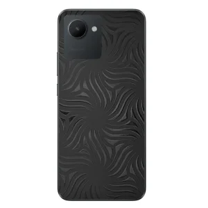 Фолио протектор за гърба на Realme C30, Dark Series - Pattern 3
