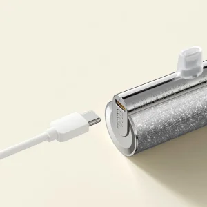 Universal Power Bank VEGER W0573 PlugOn, 5000mah, Type C, PD, 12W, Silver 5