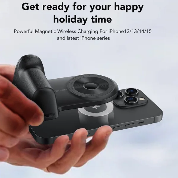 Външна батерия VEGER Tourist W0569, 5000mah, MagSF, QC3.0, PD, 20W, Черен 2