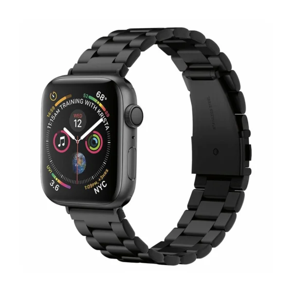 Метална каишка FORCELL FA10 за Apple Watch 38, 40, 41mm, Черен 2