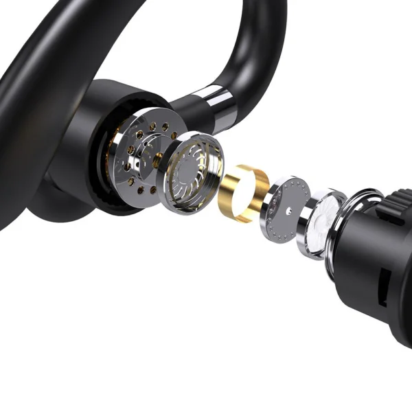 Слушалка Bluetooth Handsfree Blavec Discover 55,с кутия за зареждане BHDI55-B, HF, Черен 4