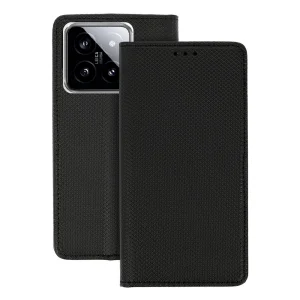 Smart Book Wallet Case for Xiaomi 14, Black 3