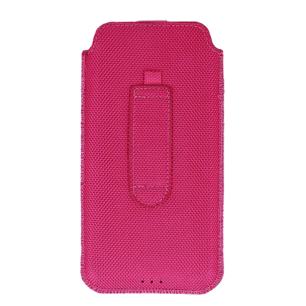 Универсален калъф с издърпване HIT Pouch за Samsung S23 Ultra / S22 Ultra / Redmi 12C, Розов 3