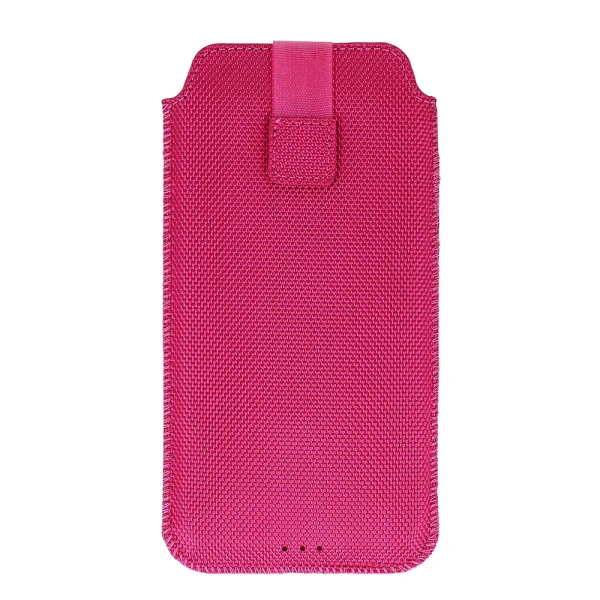 Универсален калъф с издърпване HIT Pouch за Samsung S23 Ultra / S22 Ultra / Redmi 12C, Розов 5