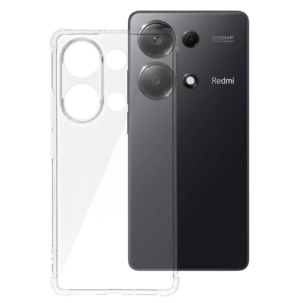 Anti Shock Silicone Case for Xiaomi Redmi Note 13 Pro 4G, 1.5mm, Transparent 1
