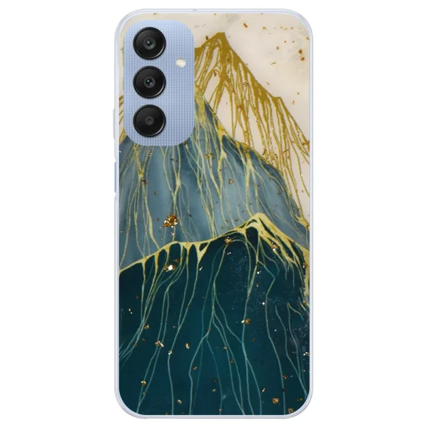 Силиконов калъф Gold Glam за Samsung Galaxy A25 5G, Планина 1