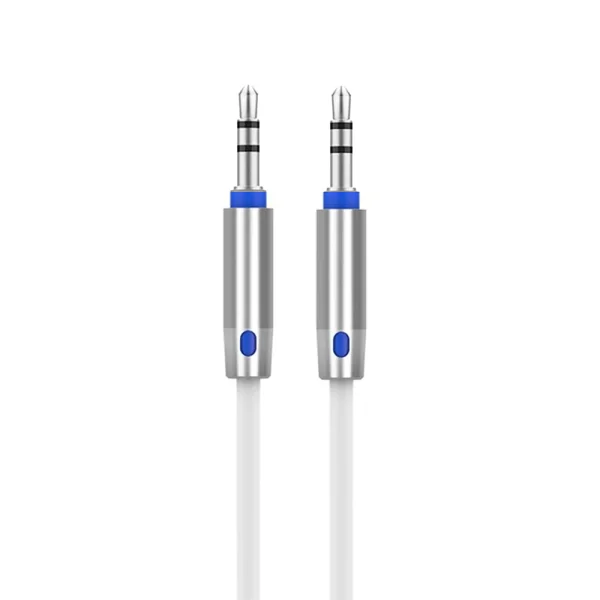 AUX Cable 3.5 jack to 3.5 jack, stereo, White 1