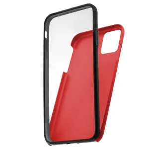 360 Градуса Калъф за iPhone 12 Pro Max, Червен