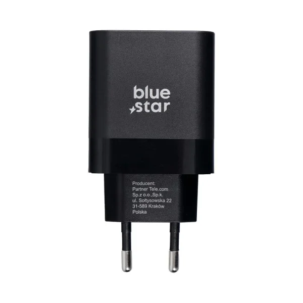 Зарядно 220V, Blue Star, USB C, socket 3A, 45W, PD, QC 4.0 function 2