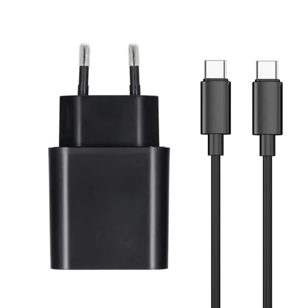 220V Charger, Blue Star, USB C, with USB-C to USB-C cable, 3A, 20W, PD, QC 4.0 function 1